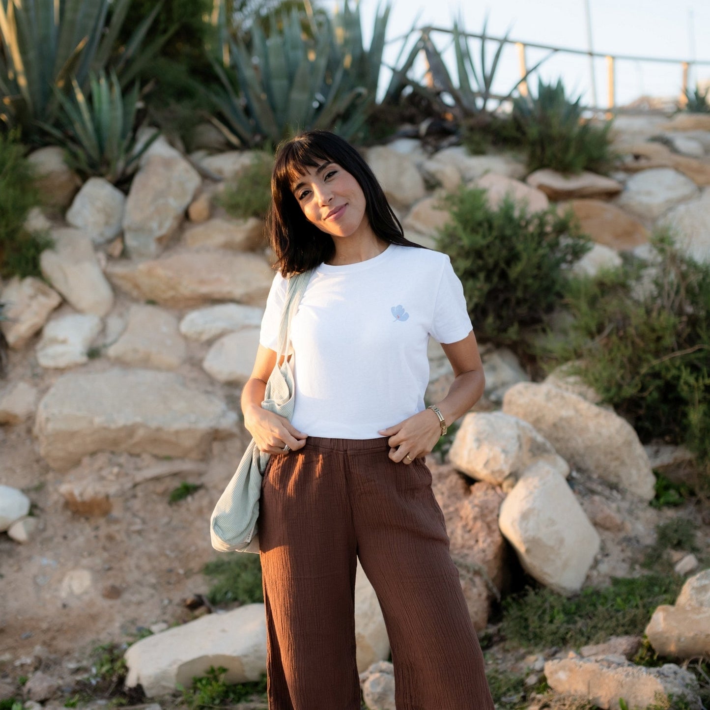 Playera estampada Alva