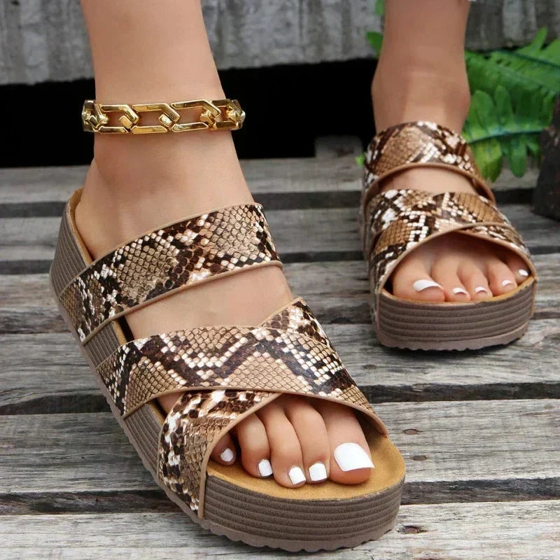 Sandalias Elegancia Trenzada