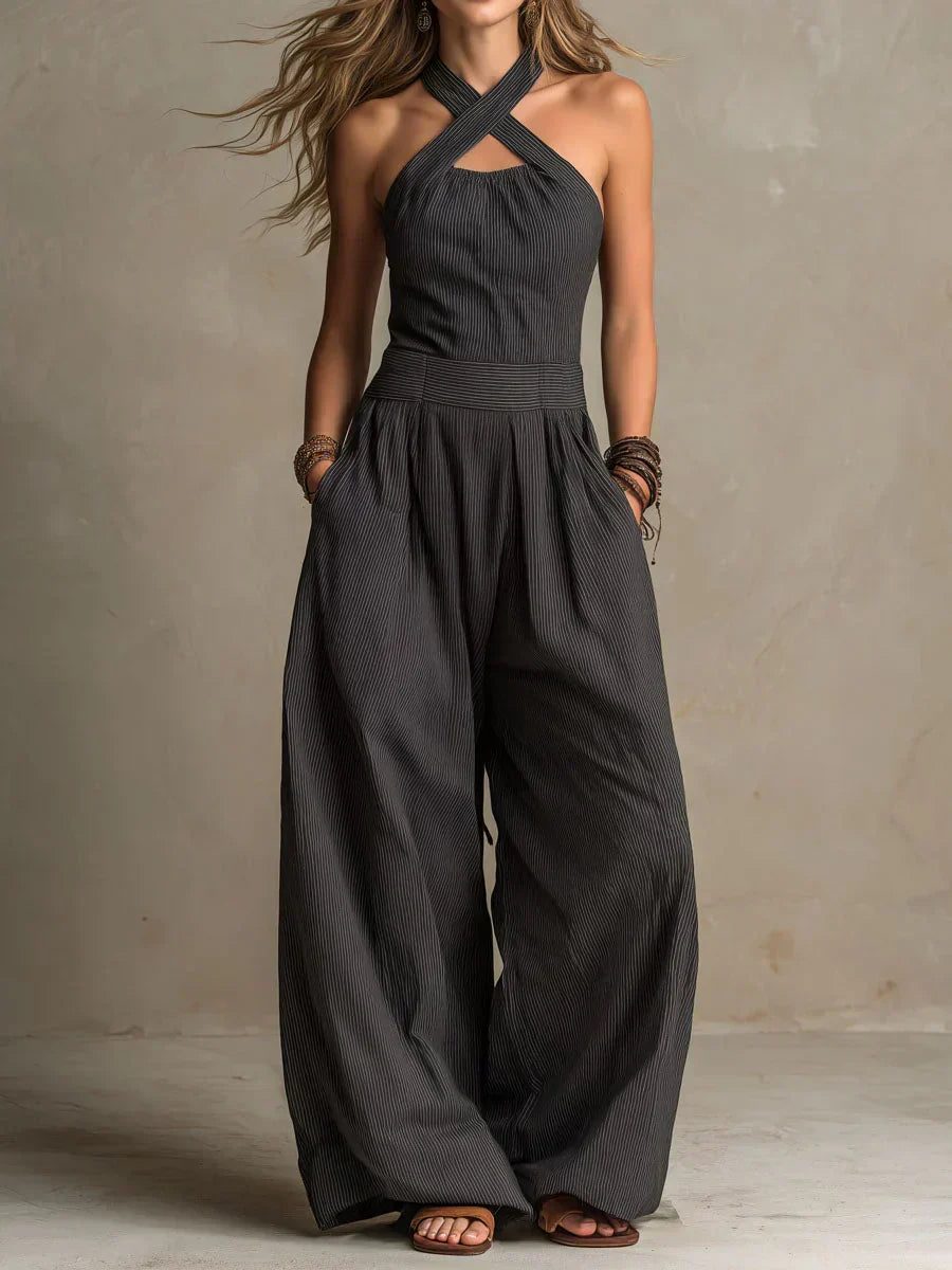 Bianca – Jumpsuit Elegante de Lino y Algodón