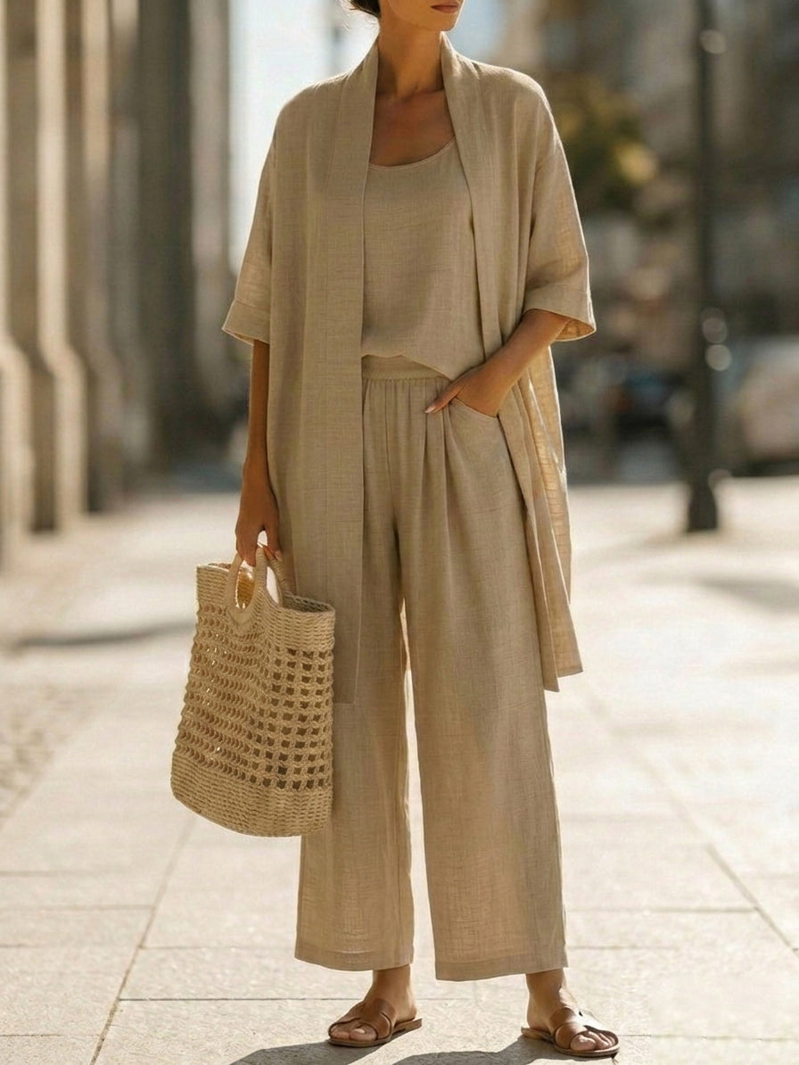 Lorrin™ Conjunto Elegante de 3 Piezas