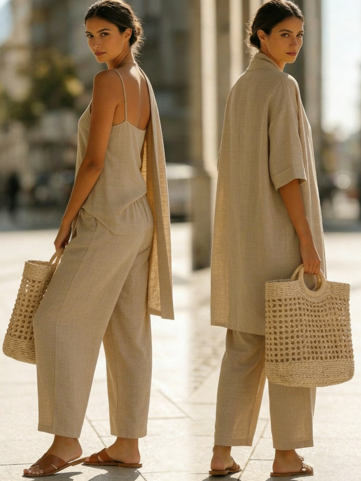 Isa | Conjunto de Tres Piezas Elegancia sin Esfuerzo