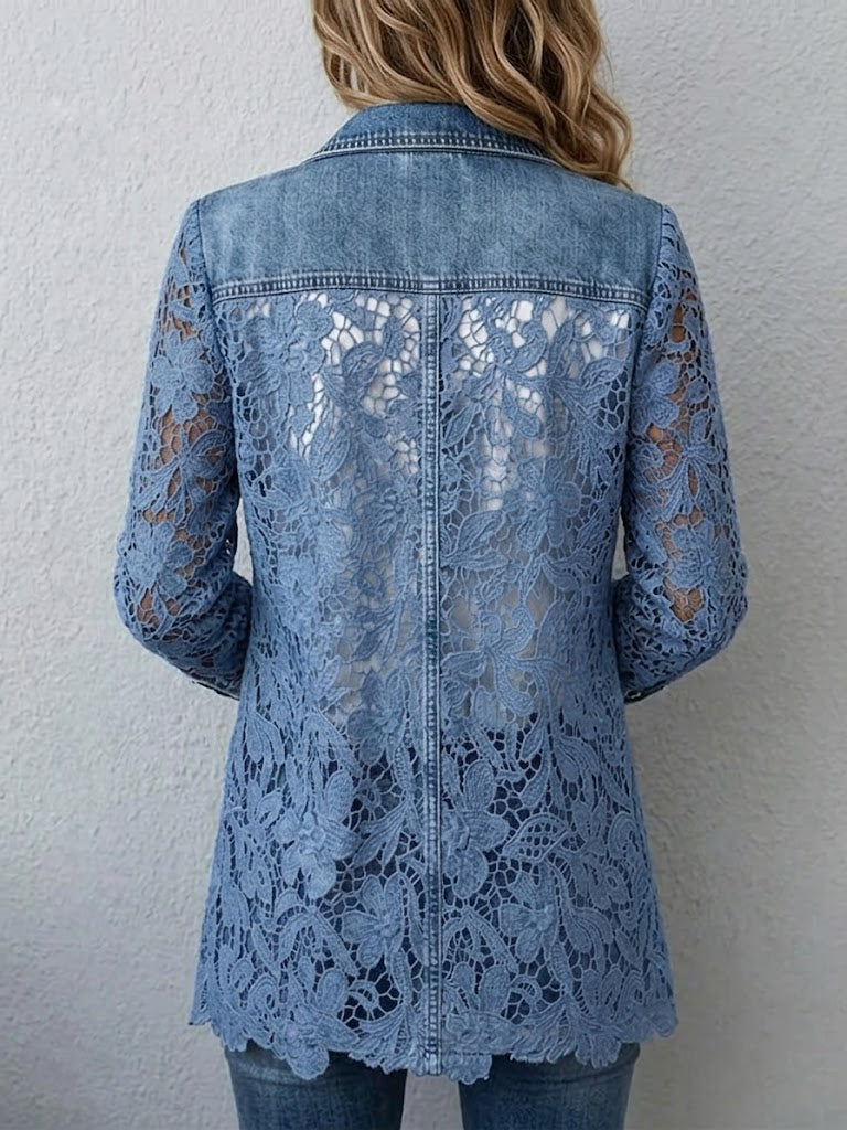 Alicia | Saco con Encaje Floral