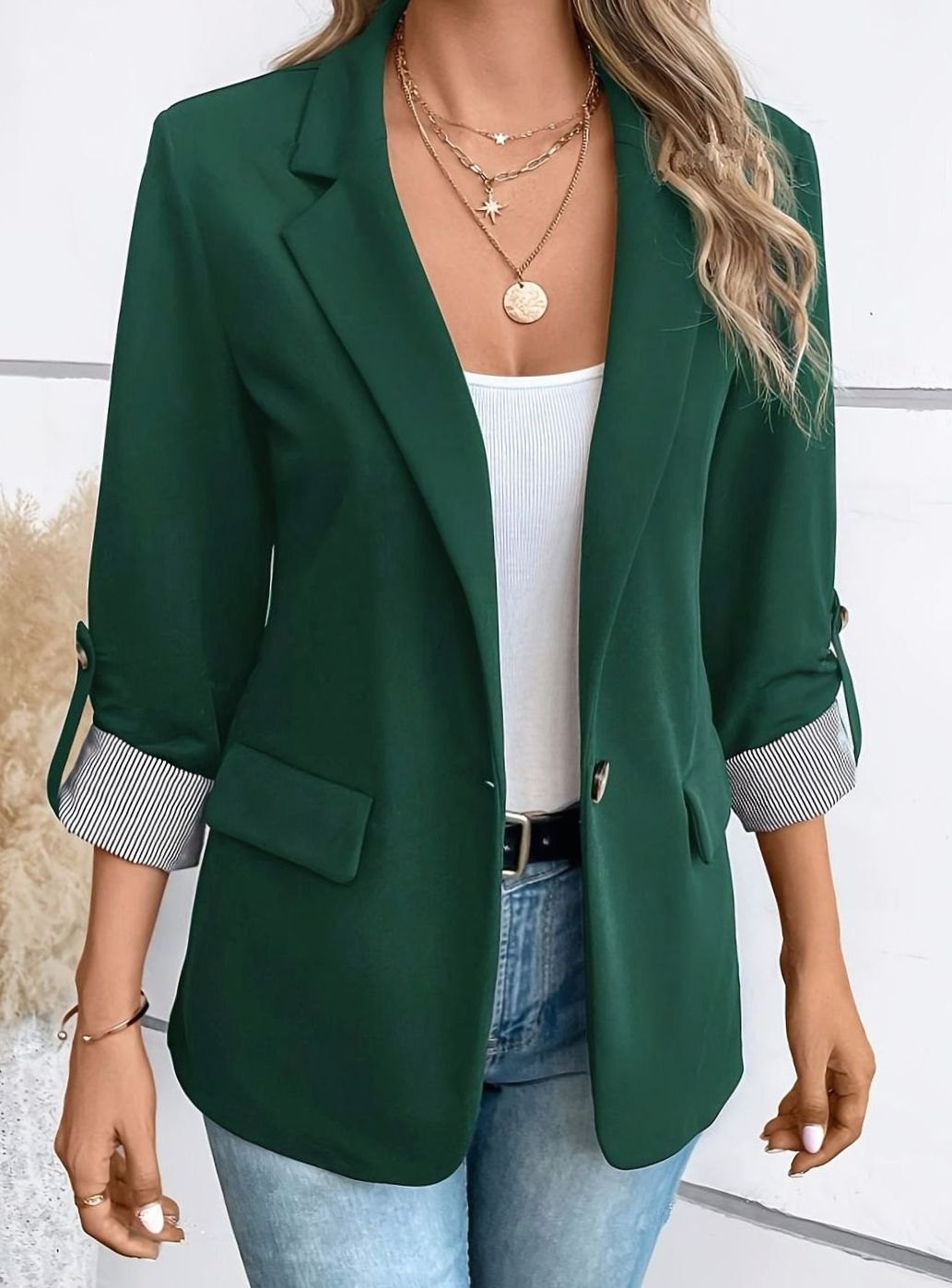 Harriet | Blazer Entallado Abierto