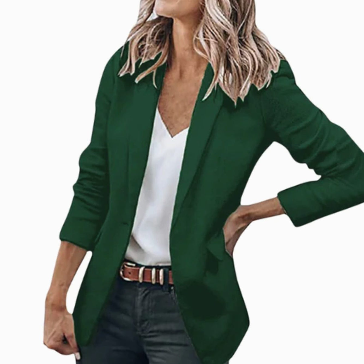 Natalie | Blazer Entallado Abierto