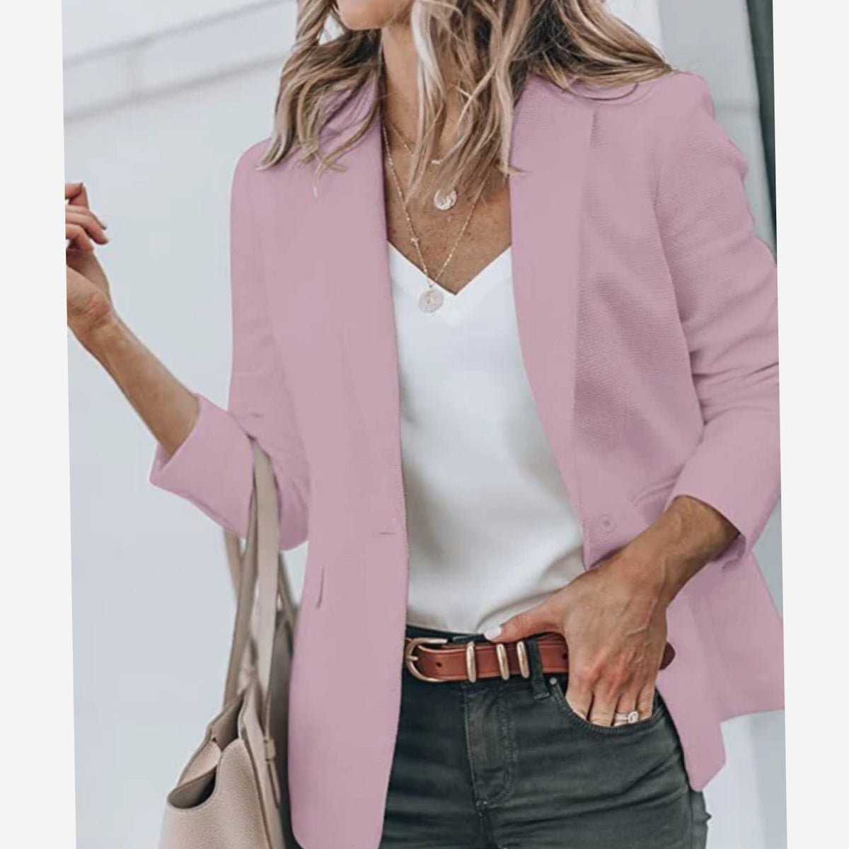 Natalie | Blazer Entallado Abierto