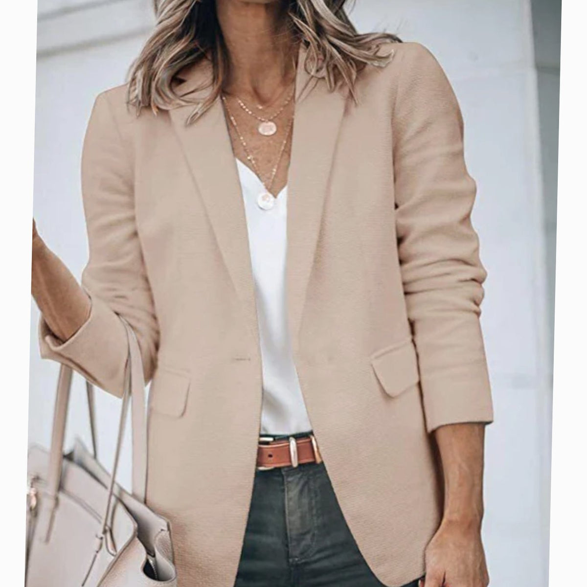 Natalie | Blazer Entallado Abierto