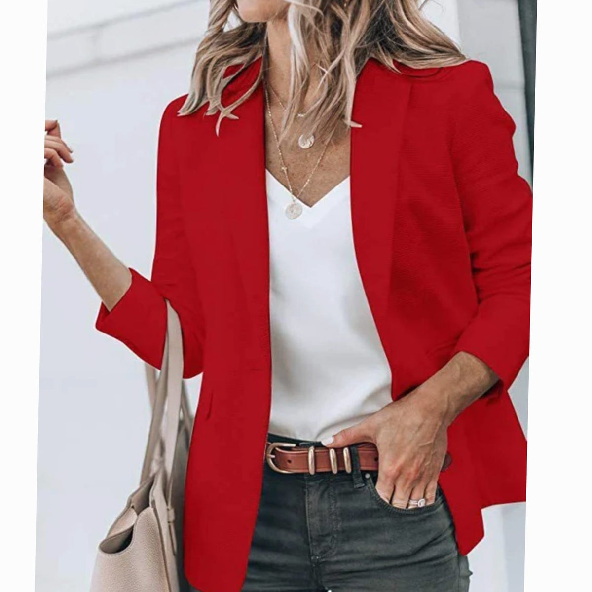 Natalie | Blazer Entallado Abierto