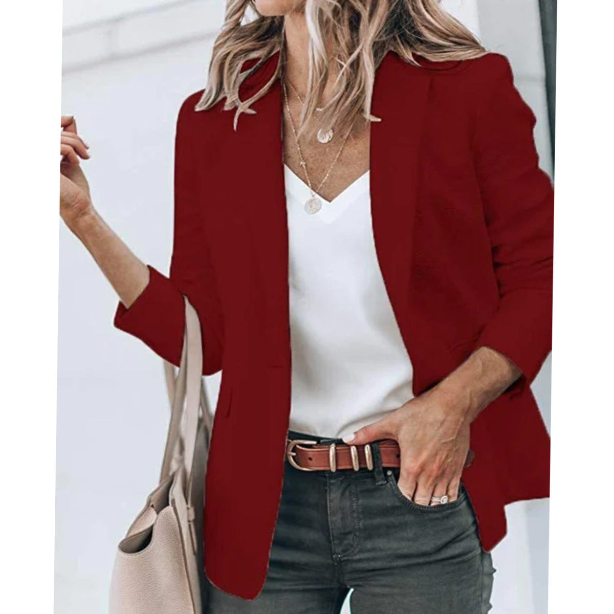 Natalie | Blazer Entallado Abierto