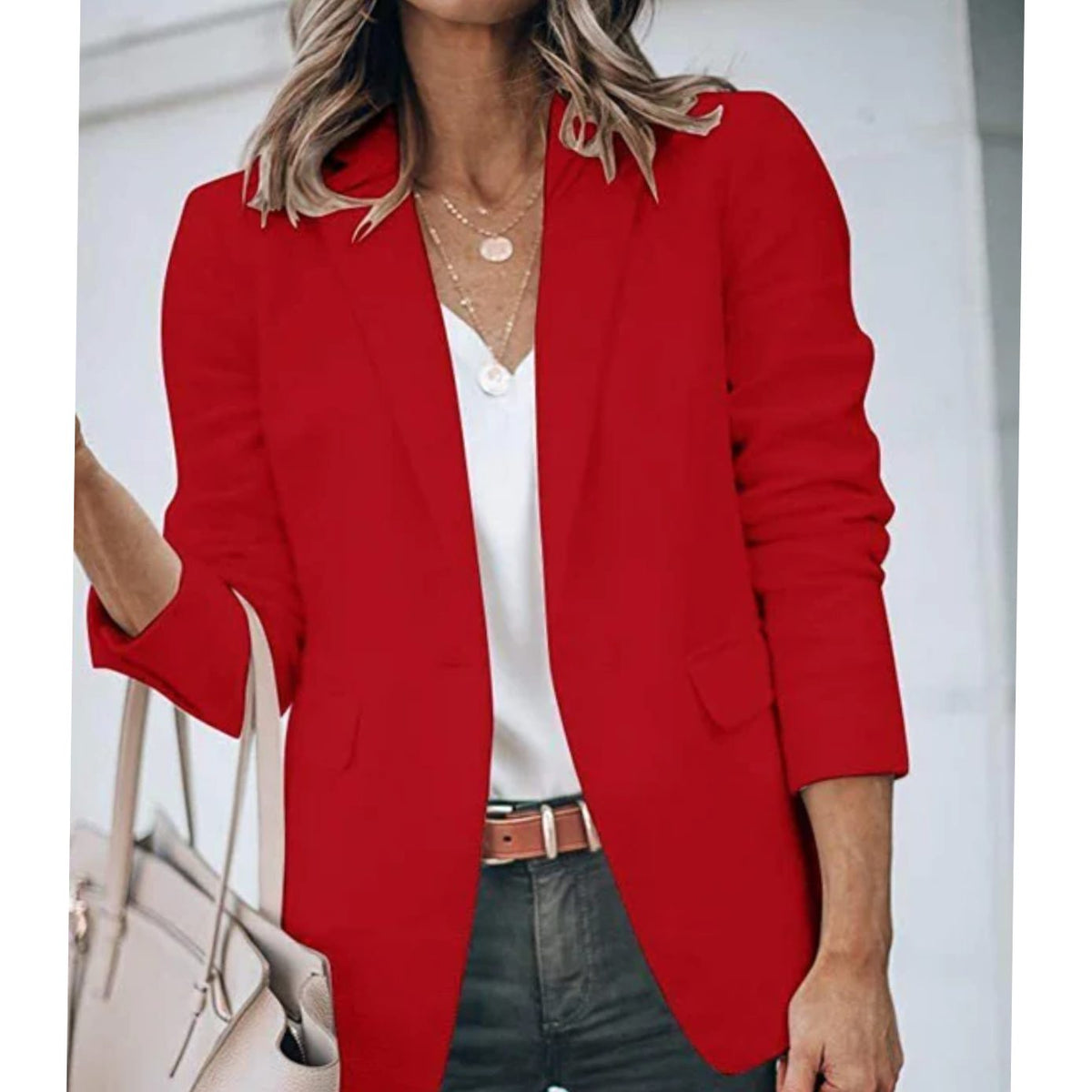 Natalie | Blazer Entallado Abierto