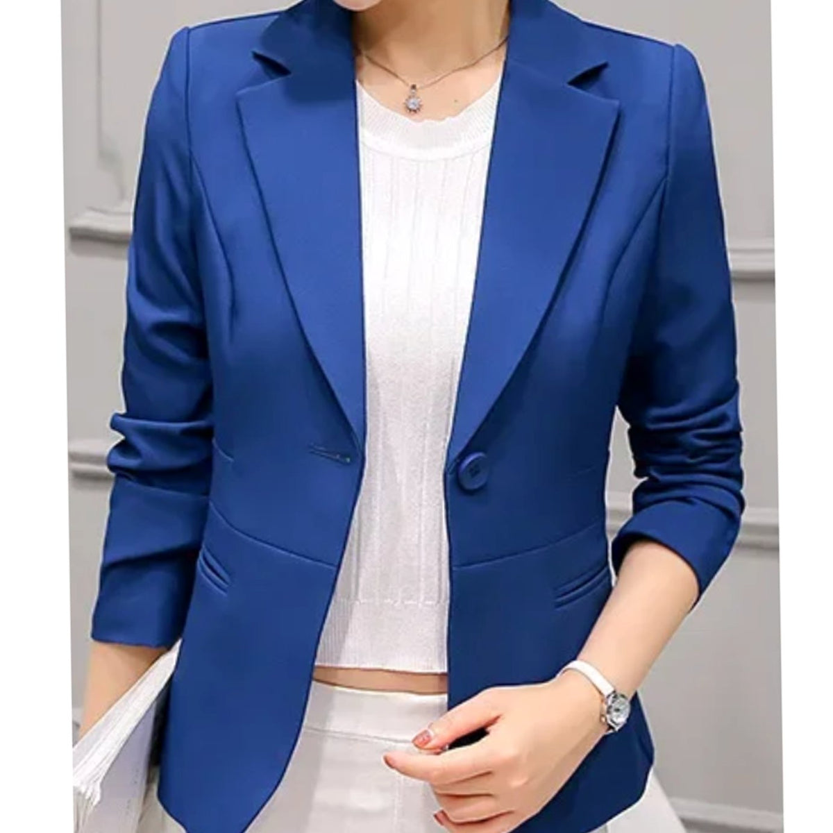 Juliana | Blazer Entallado Slim Fit de Un Botón
