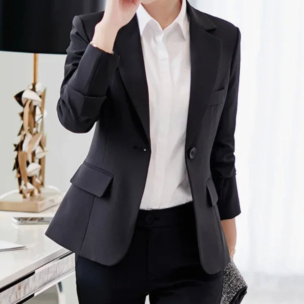 Juliana | Blazer Entallado Slim Fit de Un Botón