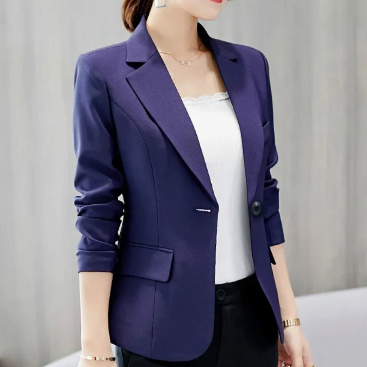 Juliana | Blazer Entallado Slim Fit de Un Botón