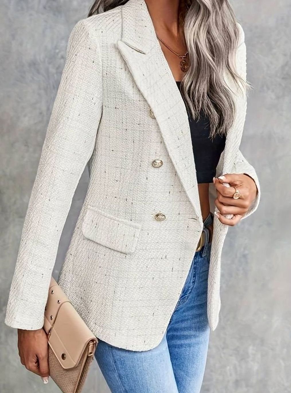 Felicia | Blazer Cruzado Refinado
